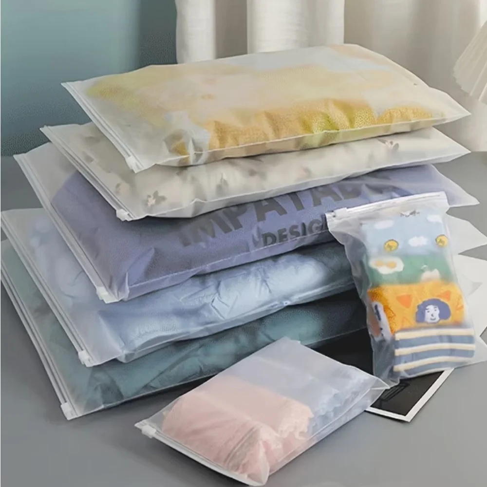 ❗️KEPT IT❗️🧳 30pc Clear Travel Storage Bags Set | Zippered Reusable Organizers